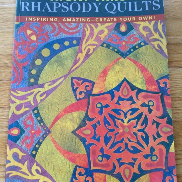 Rhapsody Quilts Quilting Sewing Pattern Book by Ricky Tim - Picture 2 of 12